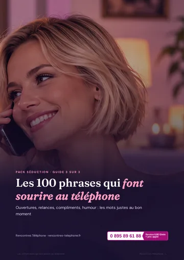 Couverture : Les 100 phrases qui font sourire au téléphone